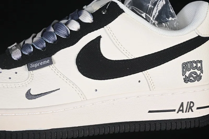 All categories Nk Air Force 1 Air Force series Nk Air Force 1 Low Air Force low-top Nike Air Force 1'07 Low Gucci co-branded off-white black canvas hook Air Force 1 low-top casual sneakers XD2588-605